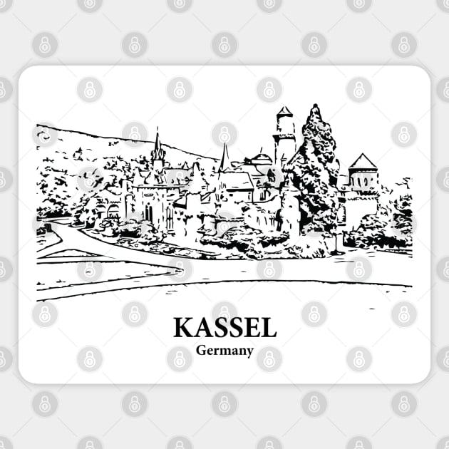 Kassel - Germany Magnet by Lakeric